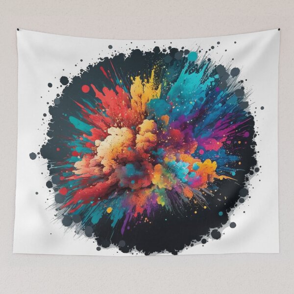 Item preview, Color explosion designed and sold by ChargedShapes.