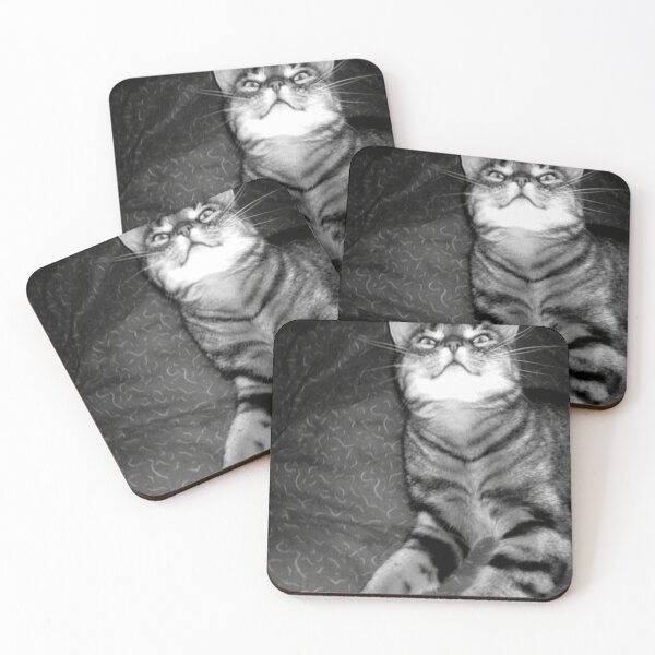 Item preview, tabby cat black and white designed and sold by Francespoppy.