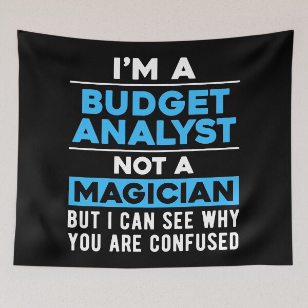 Item preview, Budget Analyst Joke designed and sold by NestaReign.