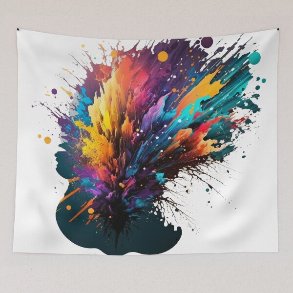 Item preview, Color explosion designed and sold by ChargedShapes.
