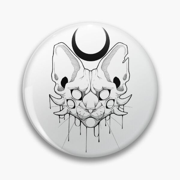 Item preview, Demon cat designed and sold by mallusart.