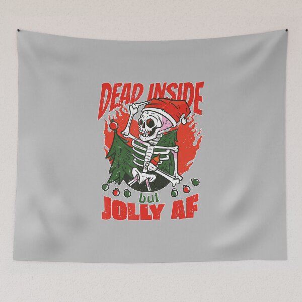 Item preview, Christmas Spirit Dead Inside But Jolly AF designed and sold by swearnoodles.