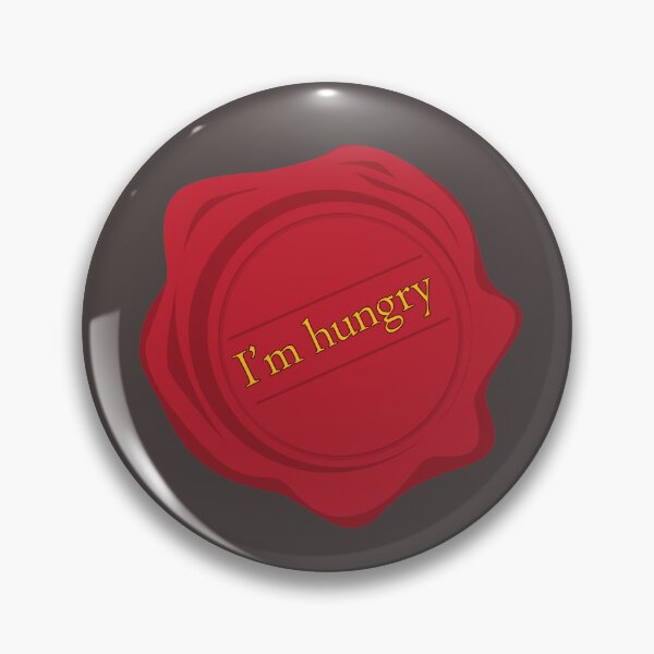 Item preview, letter "I'm hungry" wax seal for food lover and others designed and sold by Nuttha49POD.