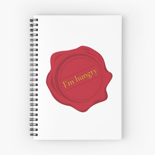 Item preview, letter "I'm hungry" wax seal for food lover and others designed and sold by Nuttha49POD.