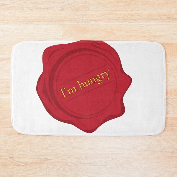 Item preview, letter "I'm hungry" wax seal for food lover and others designed and sold by Nuttha49POD.