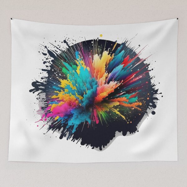 Item preview, Color explosion designed and sold by ChargedShapes.