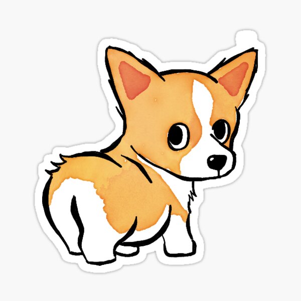 Item preview, Shy Corgi Butt designed and sold by haakondesign.