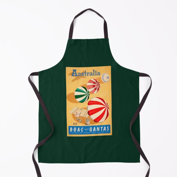 Item preview, 1950s Australia Sunshine And Surf BOAC Qantas Advertising        designed and sold by grainnekerenza.