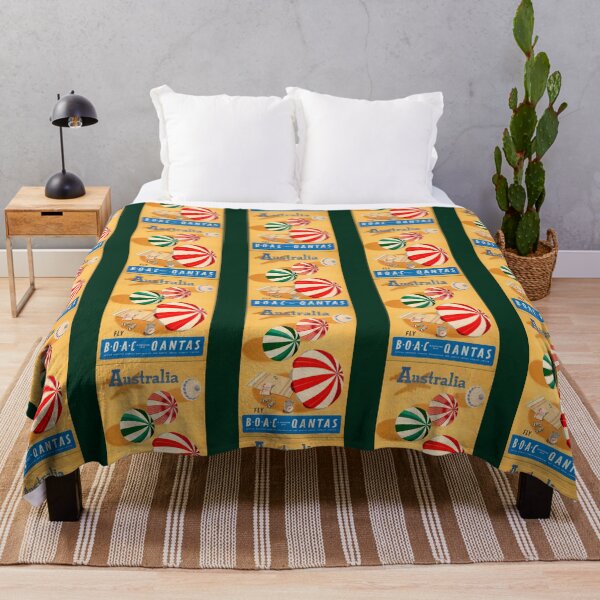 Item preview, 1950s Australia Sunshine And Surf BOAC Qantas Advertising designed and sold by grainnekerenza.