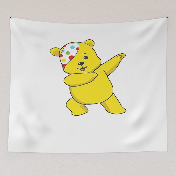 Item preview, Tesco Pudsey Bear - Children in need - pudsey hero kid designed and sold by Sticker-Tee.