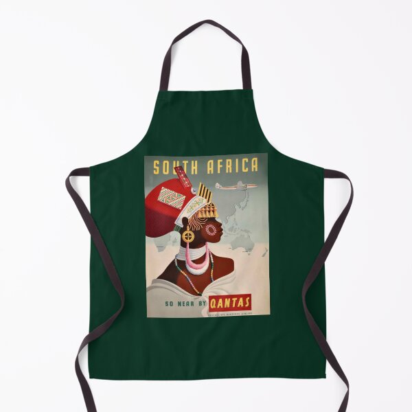 Item preview, 1950s Qantas to South Africa designed and sold by grainnekerenza.