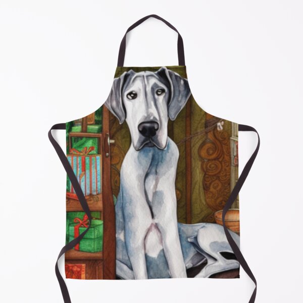 Item preview, Great Dane Dog Christmas Celebration 5 designed and sold by AnadAA.