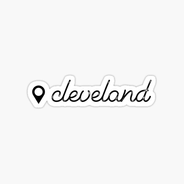 Item preview, Cleveland, Ohio – Location Pin designed and sold by gracehertlein.
