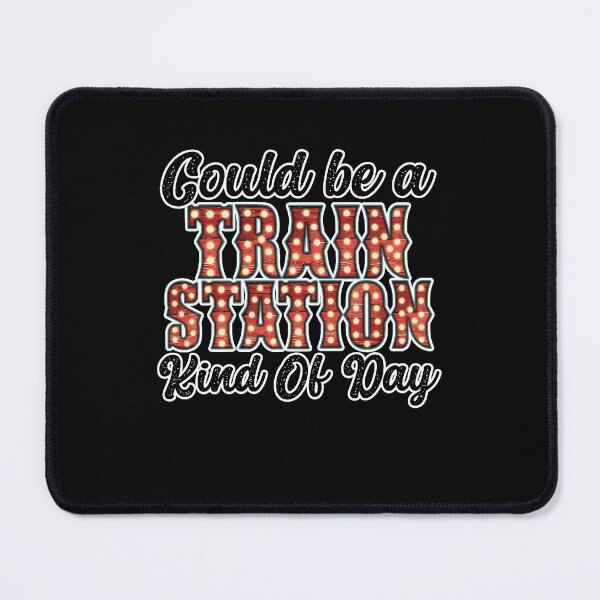 Item preview, Could Be A Train Station Kind Of Day Western Style New Year Gift designed and sold by i-longmanshop.