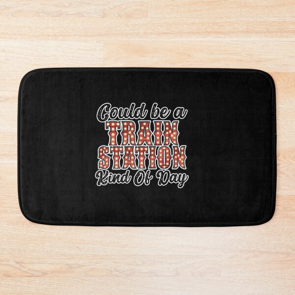 Item preview, Could Be A Train Station Kind Of Day Western Style New Year Gift designed and sold by i-longmanshop.