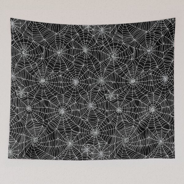 Item preview, Spider web pattern - white on black by Cecca Designs designed and sold by Cecca-Designs.