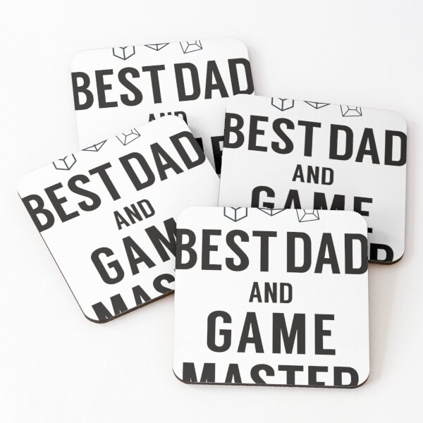 Item preview, Best Dad and Game Master     designed and sold by OldCityPrints.