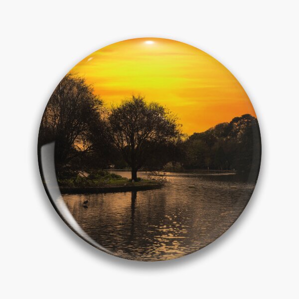 Item preview, Helston Cornwall,sunset at the lake designed and sold by kathleenjean.