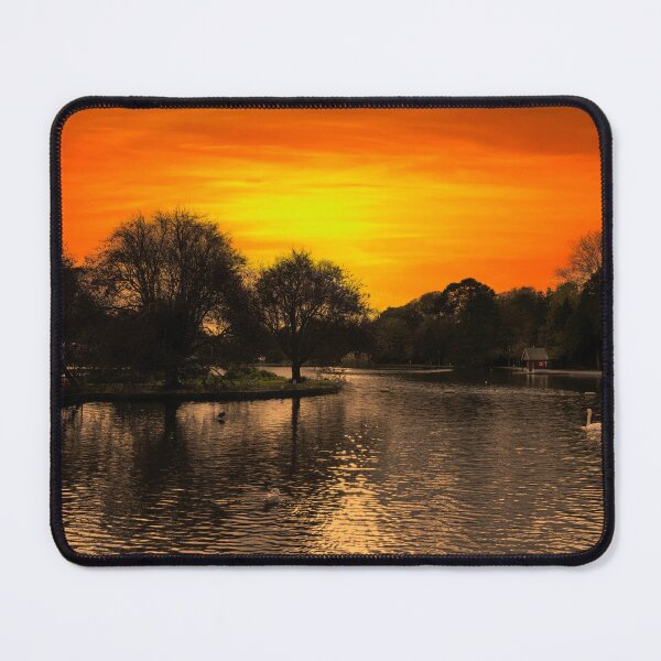 Item preview, Helston Cornwall,sunset at the lake designed and sold by kathleenjean.