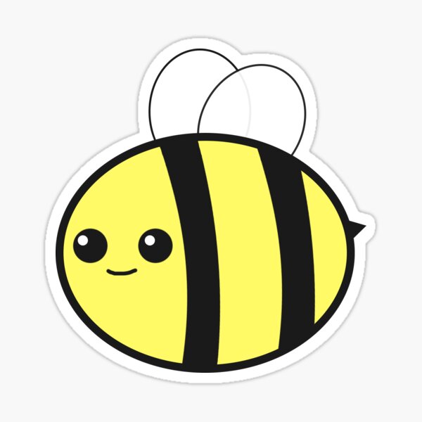 Sweet Bumble Bee Sticker