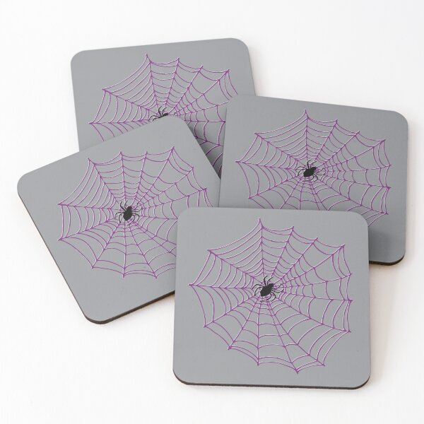 Item preview, Spider web pattern - purple on white - by Cecca Designs designed and sold by Cecca-Designs.