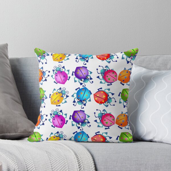 Item preview, Colourful Cartoon Ladybug Beetles designed and sold by Prawny.