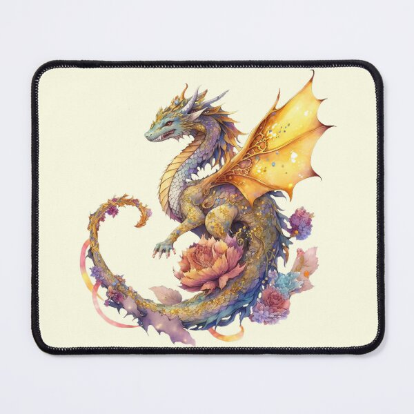 Item preview, golden dragon designed and sold by MckennaiiShop.