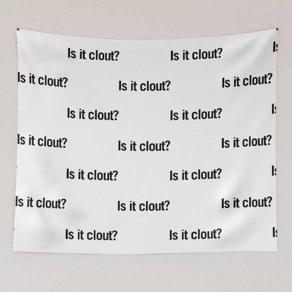 Item preview, Is it clout designed and sold by LoveYouBoutique.