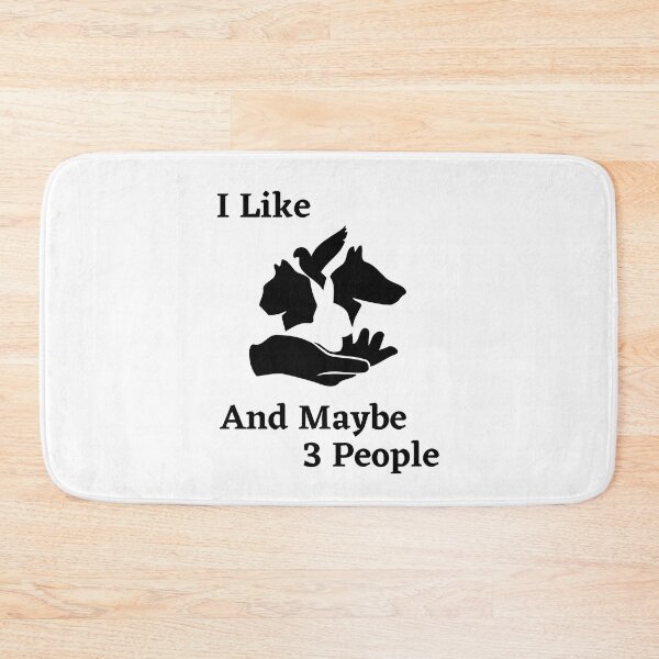 Item preview, I Like Animals And Maybe 3 People  designed and sold by Simo0455.