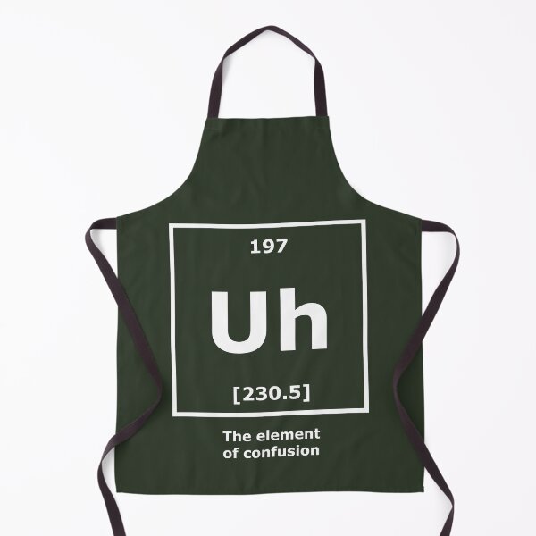 Item preview, The element of confusion [Uh] (white) designed and sold by SolidEarthArt.