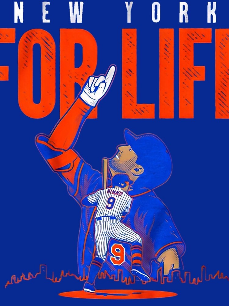 Brandon Nimmo T-Shirt New York Mets Baseball Neon Jersey Shirt LFGM LGM