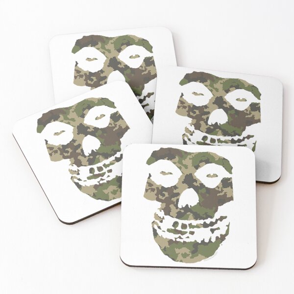 Item preview, Misfits Camo Skul designed and sold by LoveYouBoutique.
