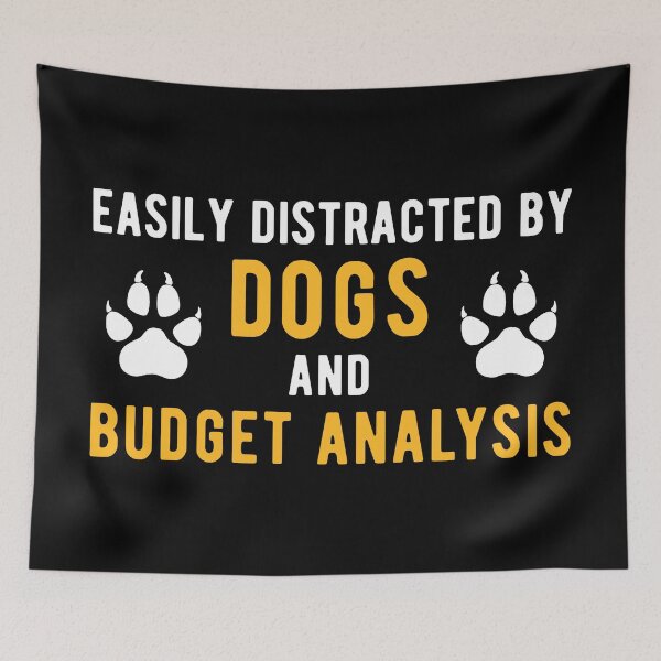 Item preview, Budget Analyst Dog Lover designed and sold by NestaReign.