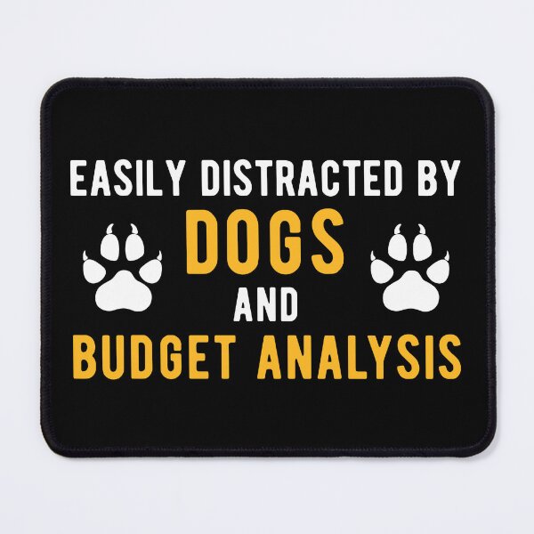 Item preview, Budget Analyst Dog Lover designed and sold by NestaReign.