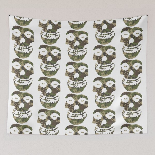 Item preview, Misfits Camo Skul designed and sold by LoveYouBoutique.