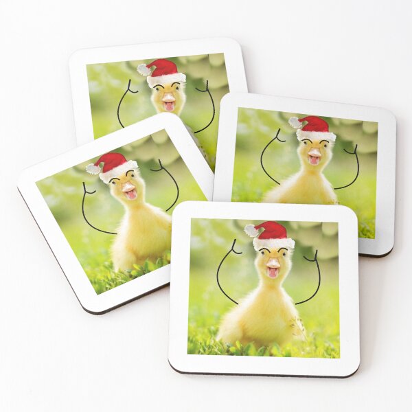 Item preview, Quirky Christmas Duck designed and sold by LoveYouBoutique.