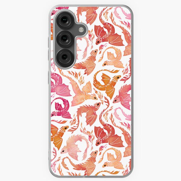 Artikel-Vorschau von Drachenfeuer rosa & orange, designt und verkauft von adenaJ.