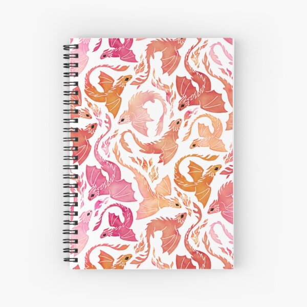 Item preview, Dragon fire pink & orange designed and sold by adenaJ.