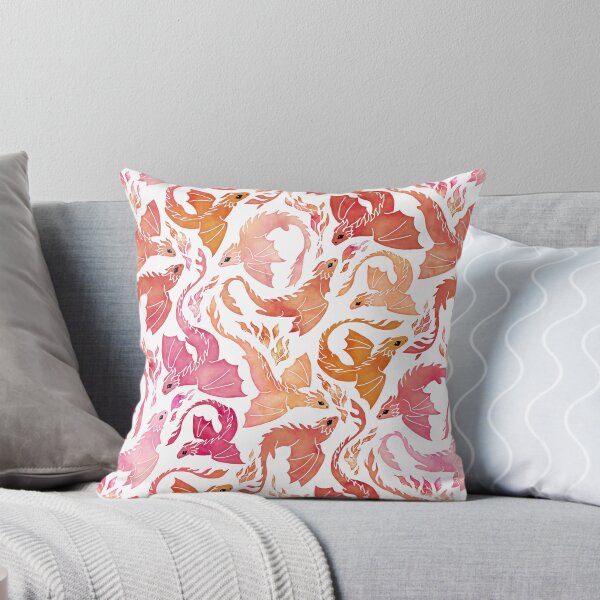 Item preview, Dragon fire pink & orange designed and sold by adenaJ.