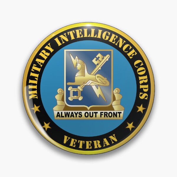 Item preview, Army - Military Intelligence Corps Veteran designed and sold by Military Insignia Products.