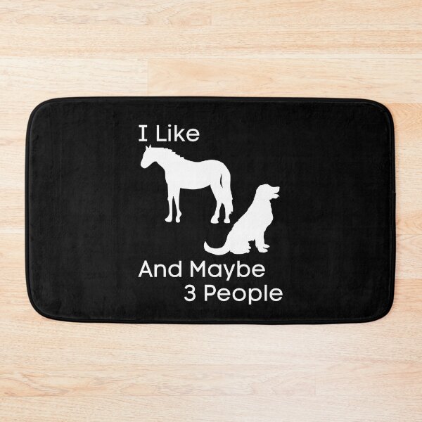 Item preview, I Like Horses Doges And Maybe 3 People  designed and sold by Simo0455.