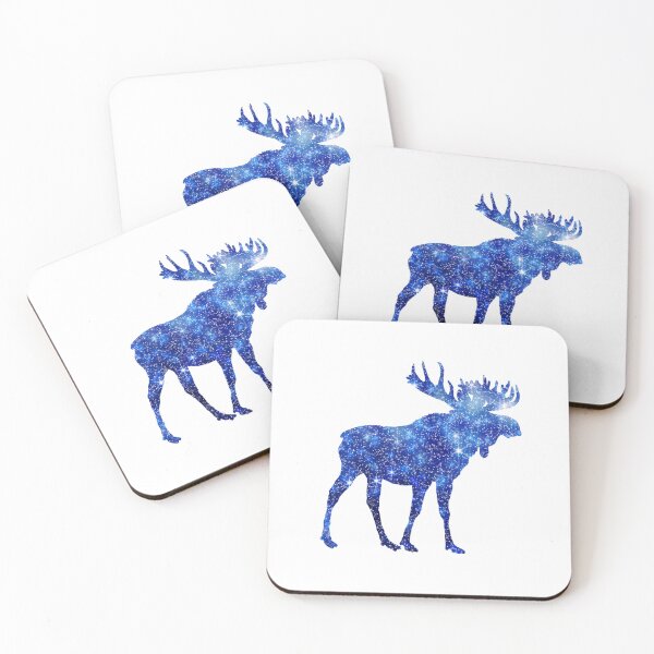 Item preview,  Night Stars Moose designed and sold by HappyArts90.