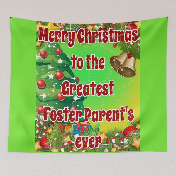Item preview, Merry Christmas Foster Parents designed and sold by loganferret.
