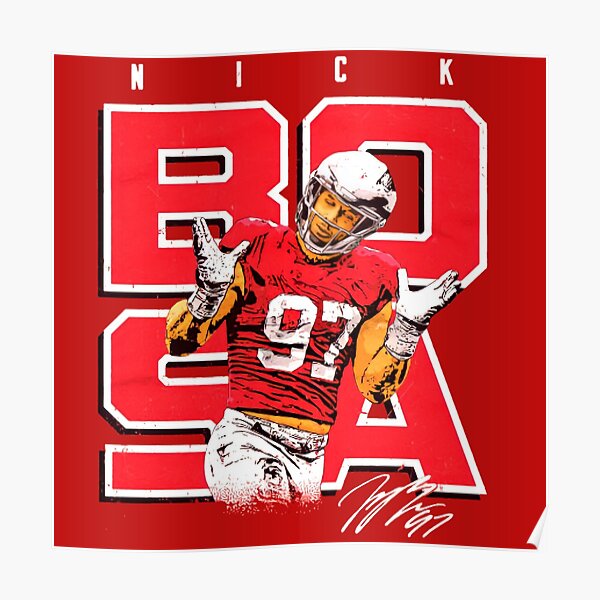 Nick Bosa Football Player Poster6 Canvas Art Posters Home Fine Decorations  Unframe:24x36inch(60x90cm)