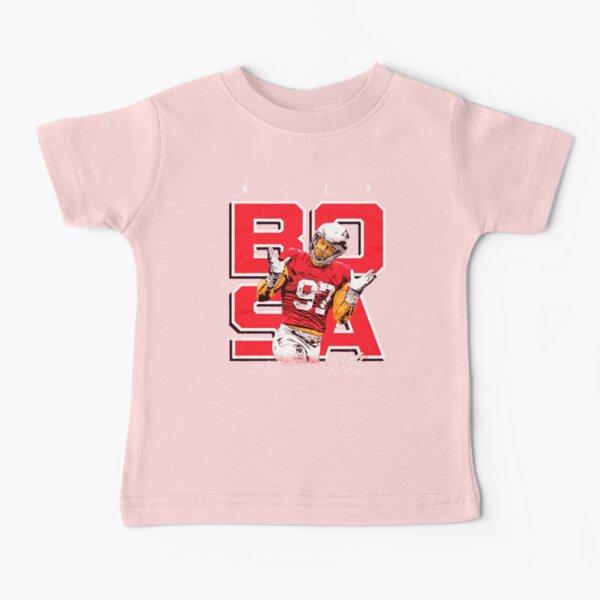 Nick Bosa Baby Clothes, San Francisco Football Kids Baby Onesie