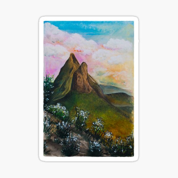 Glasshouse Mountains Sticker
