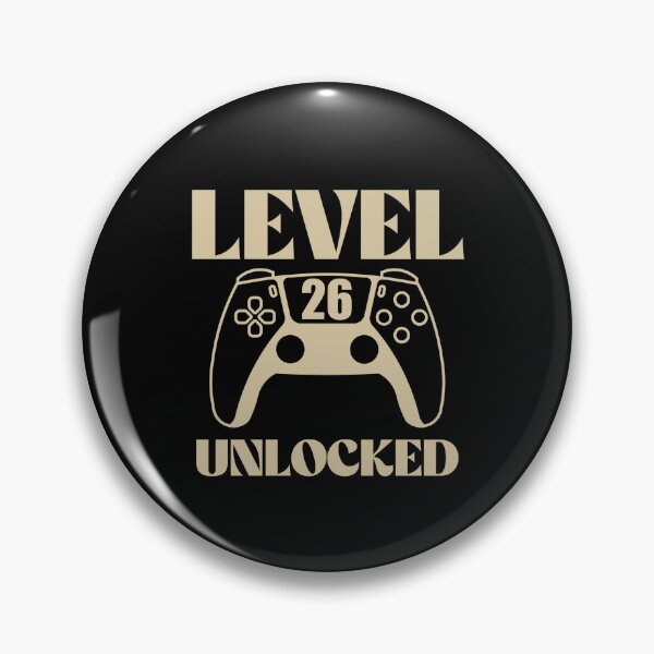 Item preview, Level 26 Unlocked designed and sold by VINOSILVER.