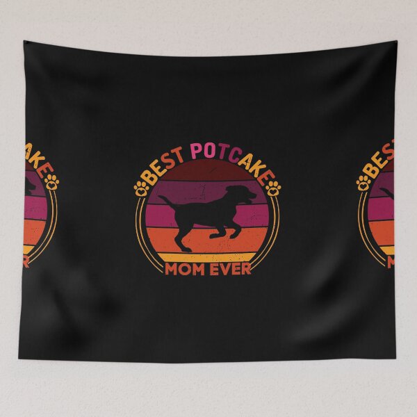 Item preview, Best Potcake Mom Ever for Dog Lover Dad Mom designed and sold by EsraaBaniOdeh.