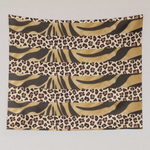 Item preview, Tiger and Leopard Print Pattern designed and sold by Mark Cannon.