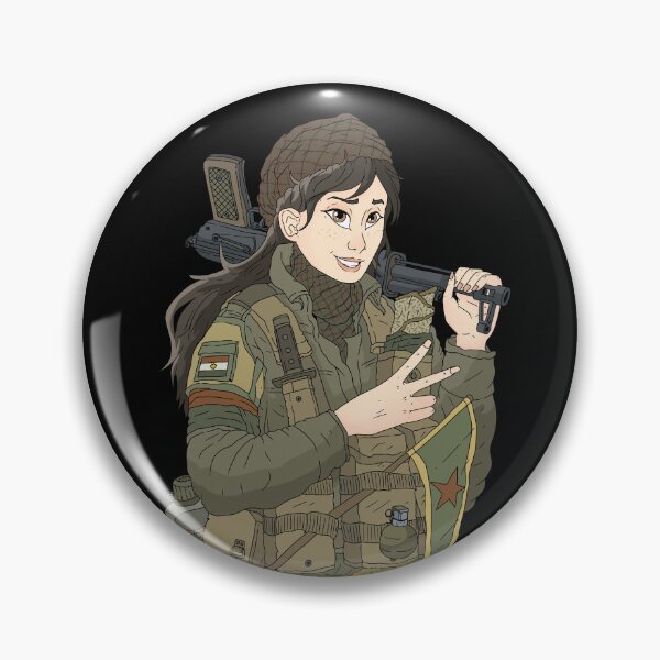 Item preview, Kurdish fighter girl. designed and sold by JJadx.